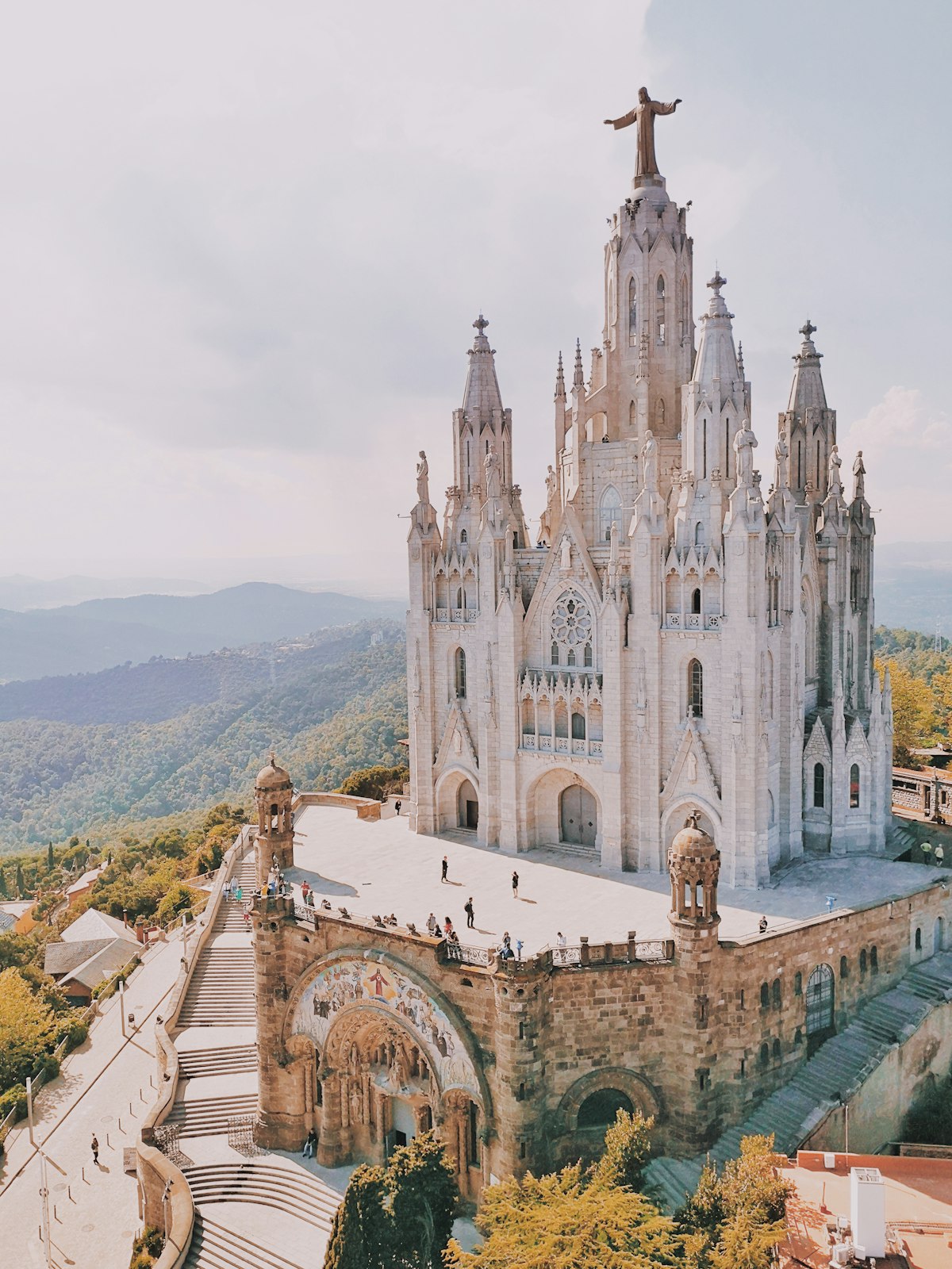 Templo del Sagrado Corazón en el Tibidabo, Barcelona